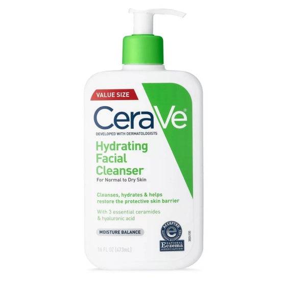 Cerave Moisture Hydrating Facial Cleanser 16oz - African Beauty Online